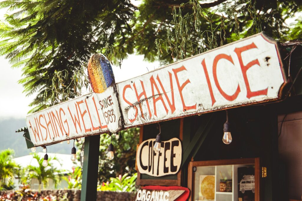 Shave Ice in Maui